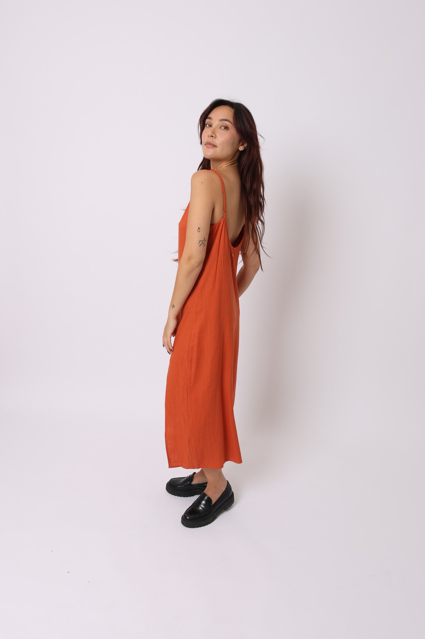 JUNIE DRESS · Linen