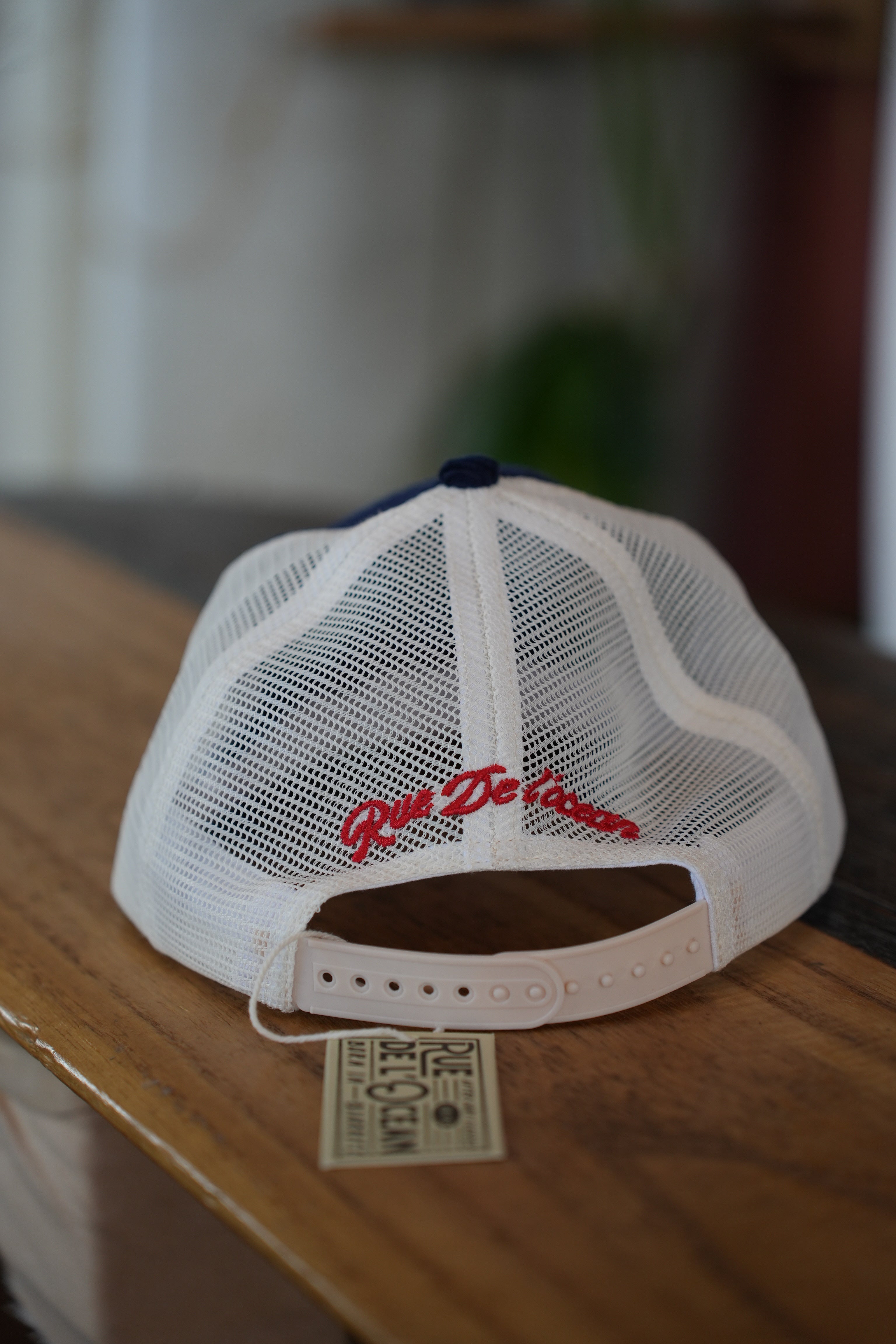 Trucker Cap Navy・Rue de l'océan
