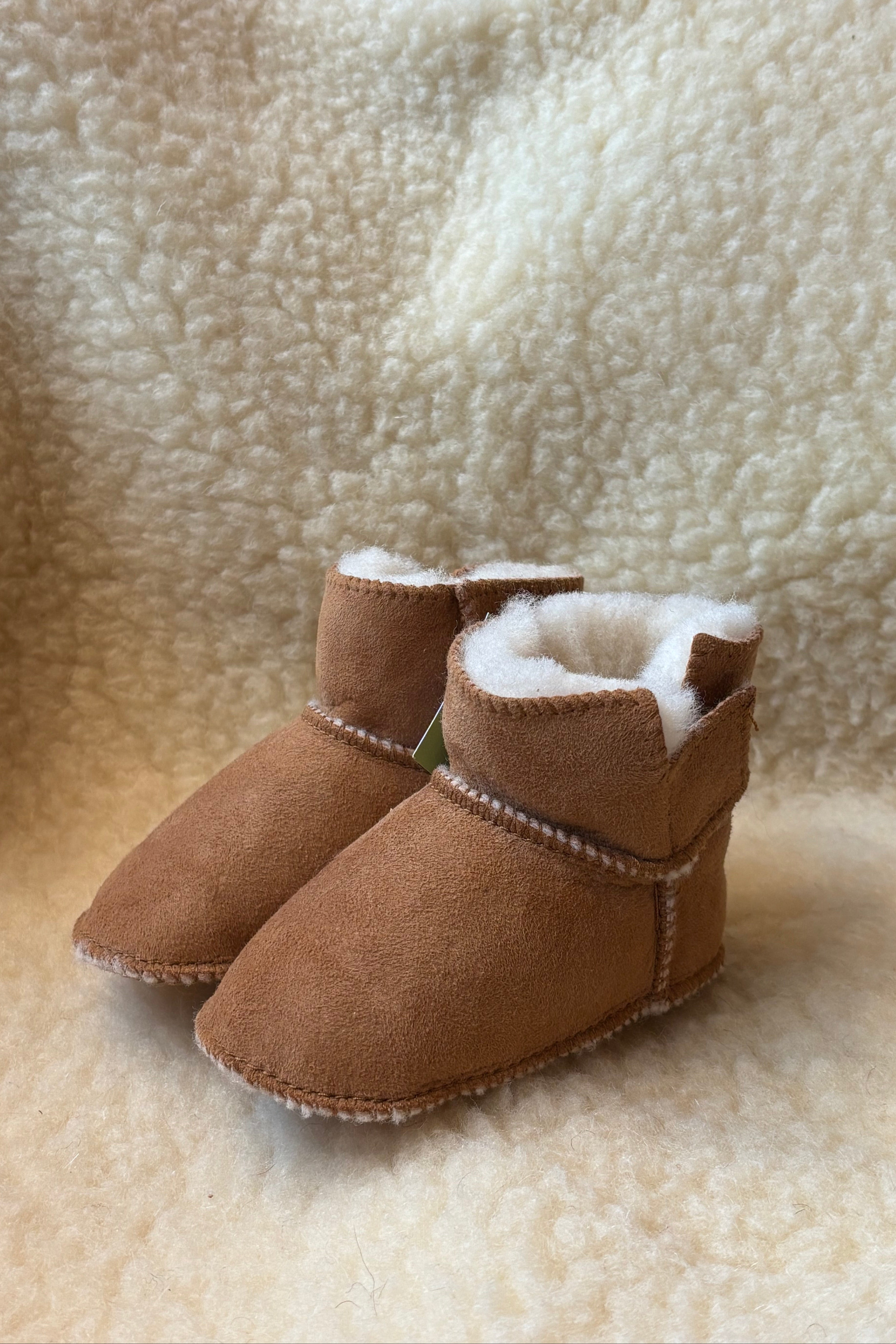 Children's sheepskin slippers