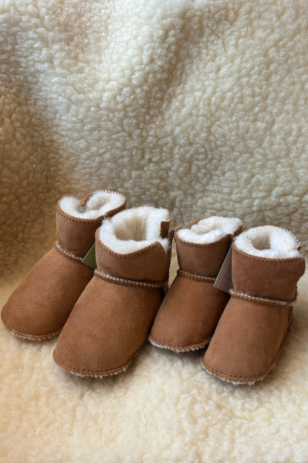 Children's sheepskin slippers