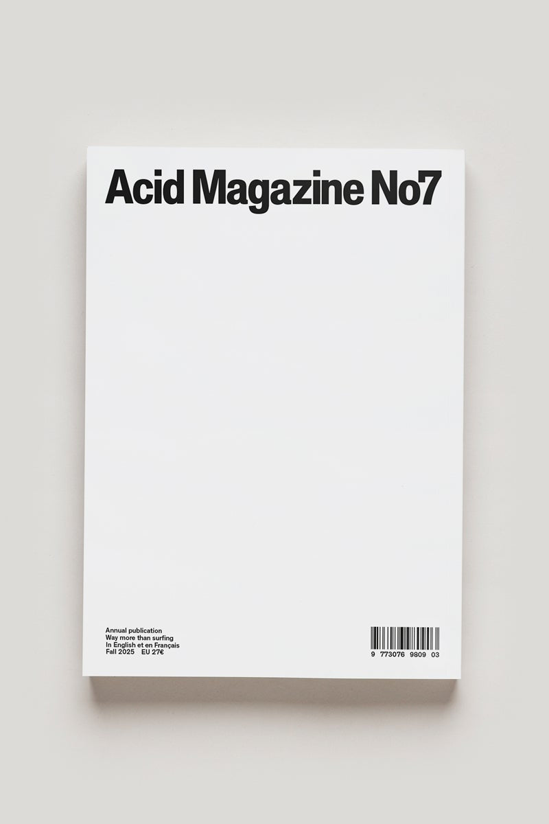 Acid Magazine N°7・Waves of Consequences