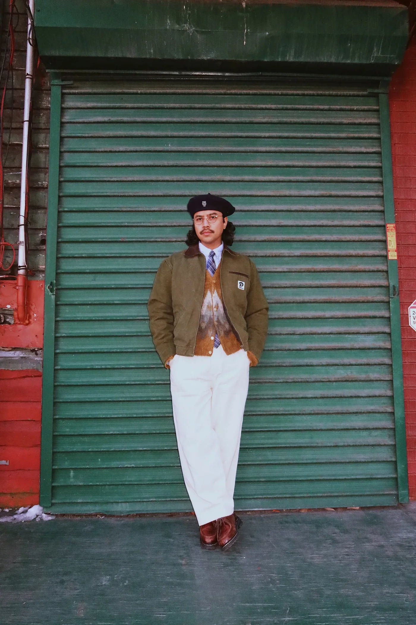 PATINA・Work Jacket・Green