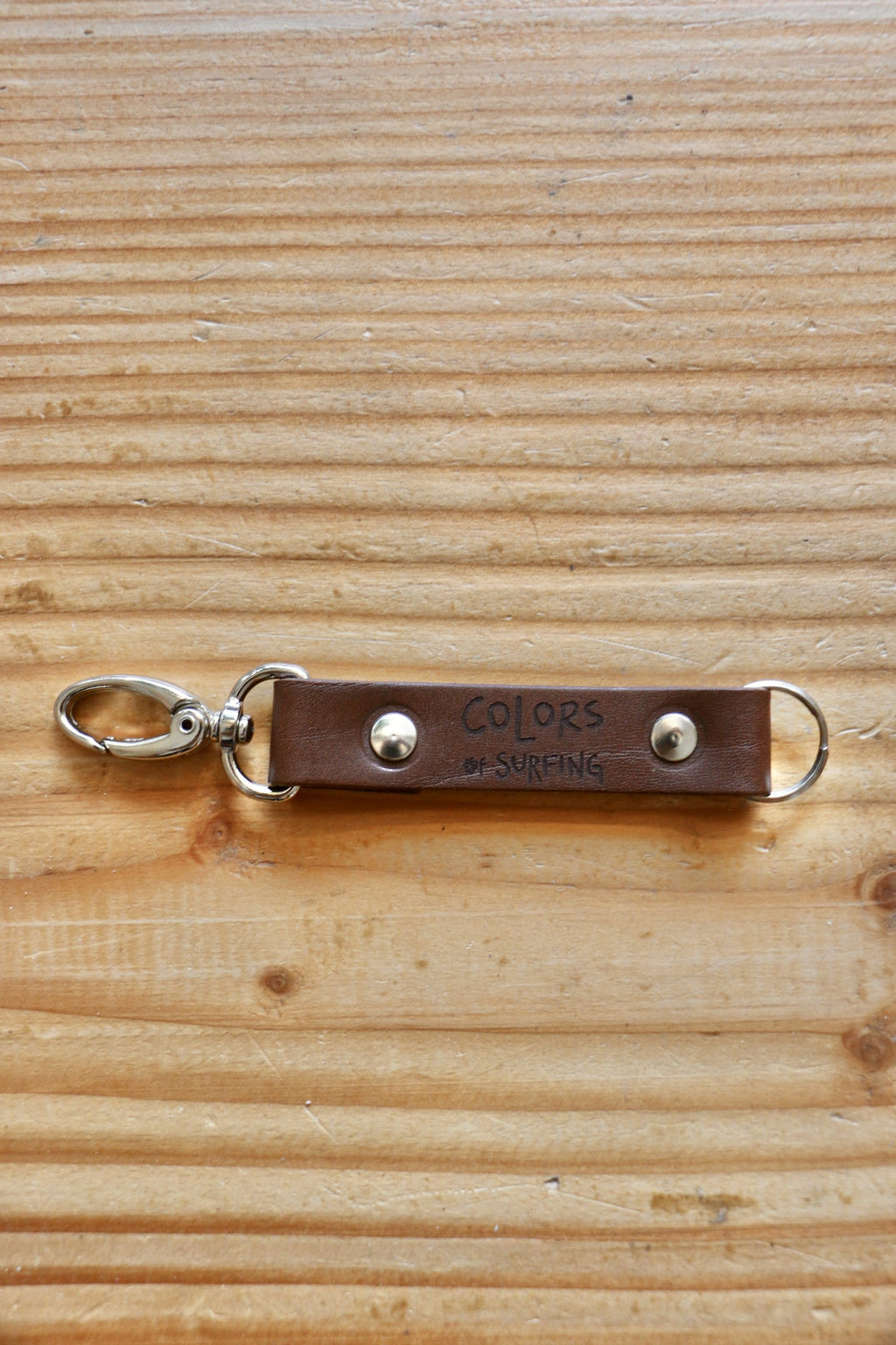Large Key Chain • Dark Brown
