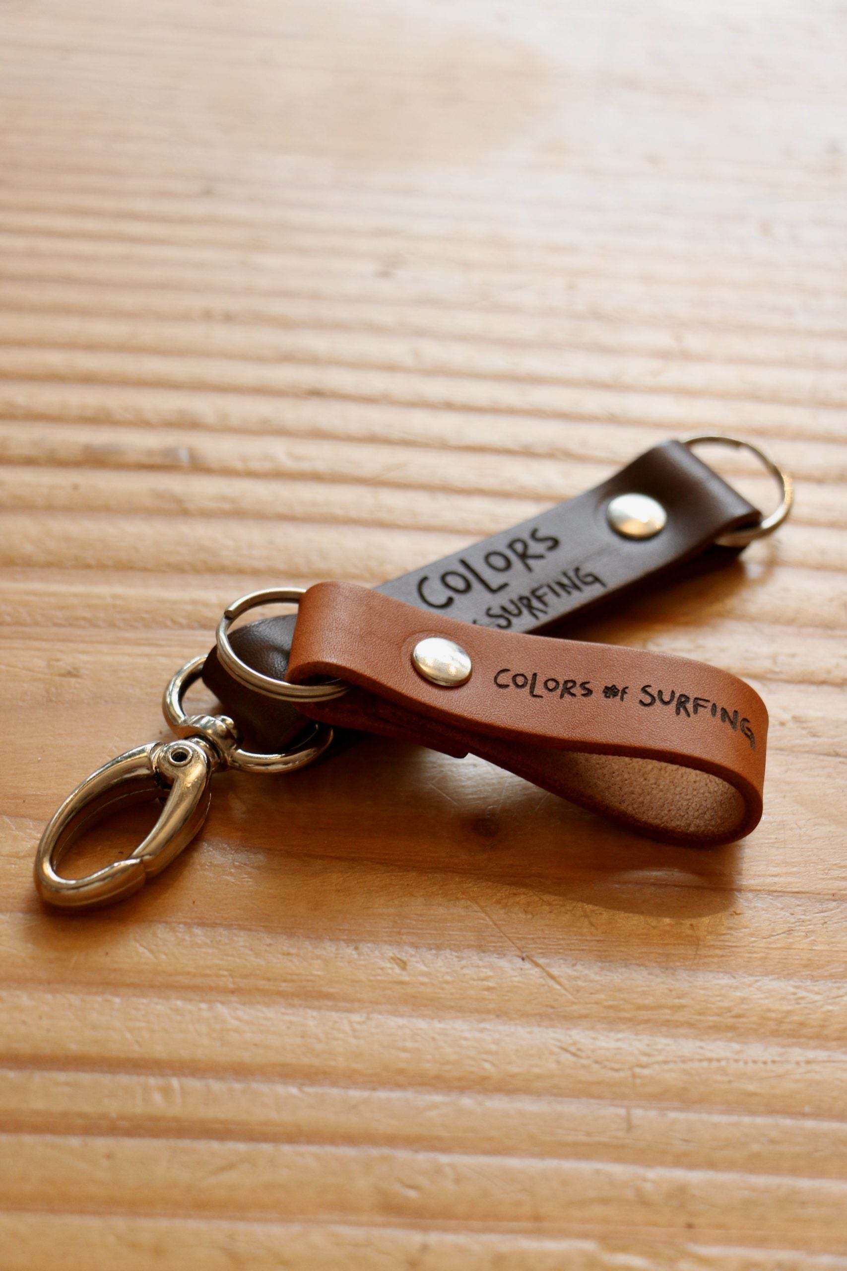 Large Key Chain • Dark Brown