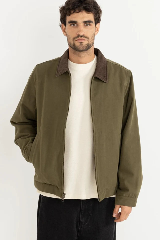 RHYTHM・James Jacket Olive