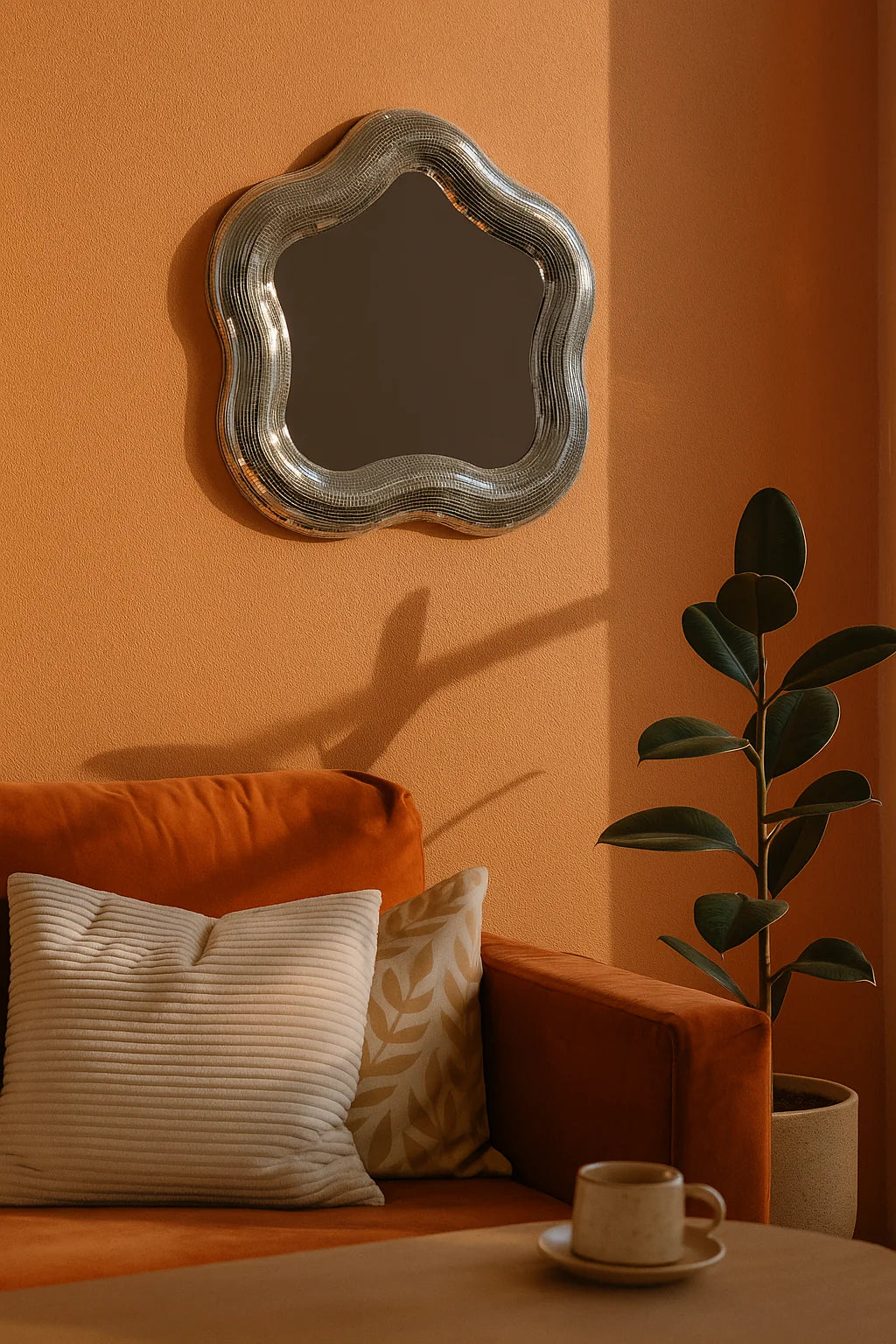 Disco Flower Mirror