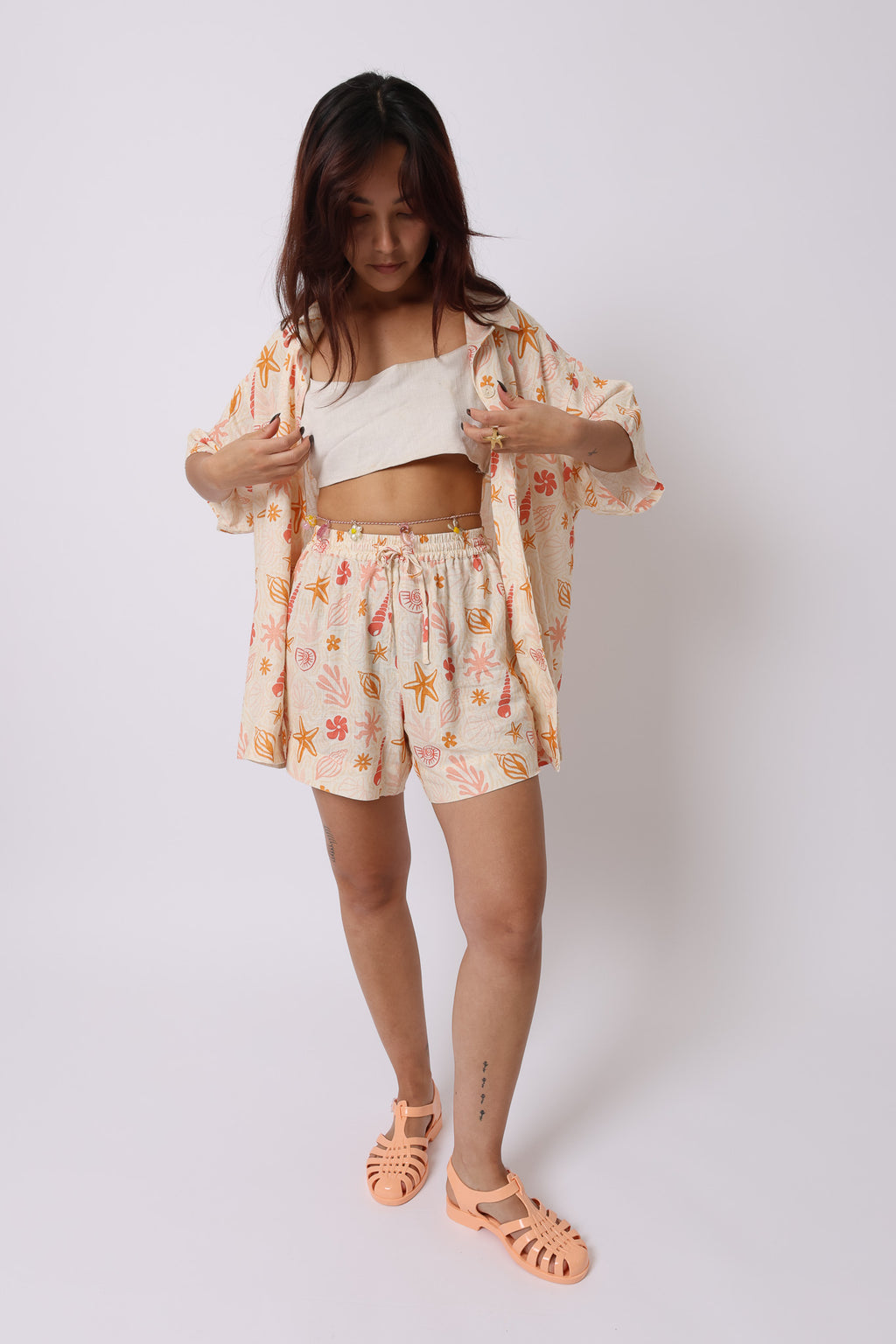 Seashell Shirt Unisex · Linen