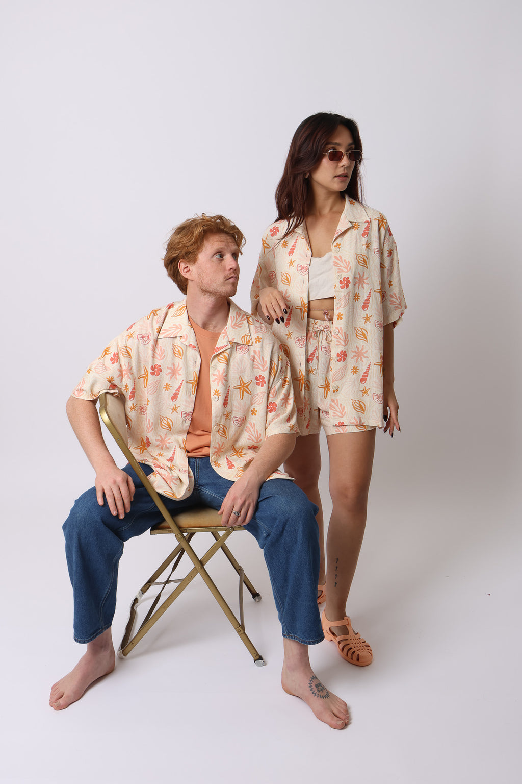 Seashell Shirt Unisex · Linen