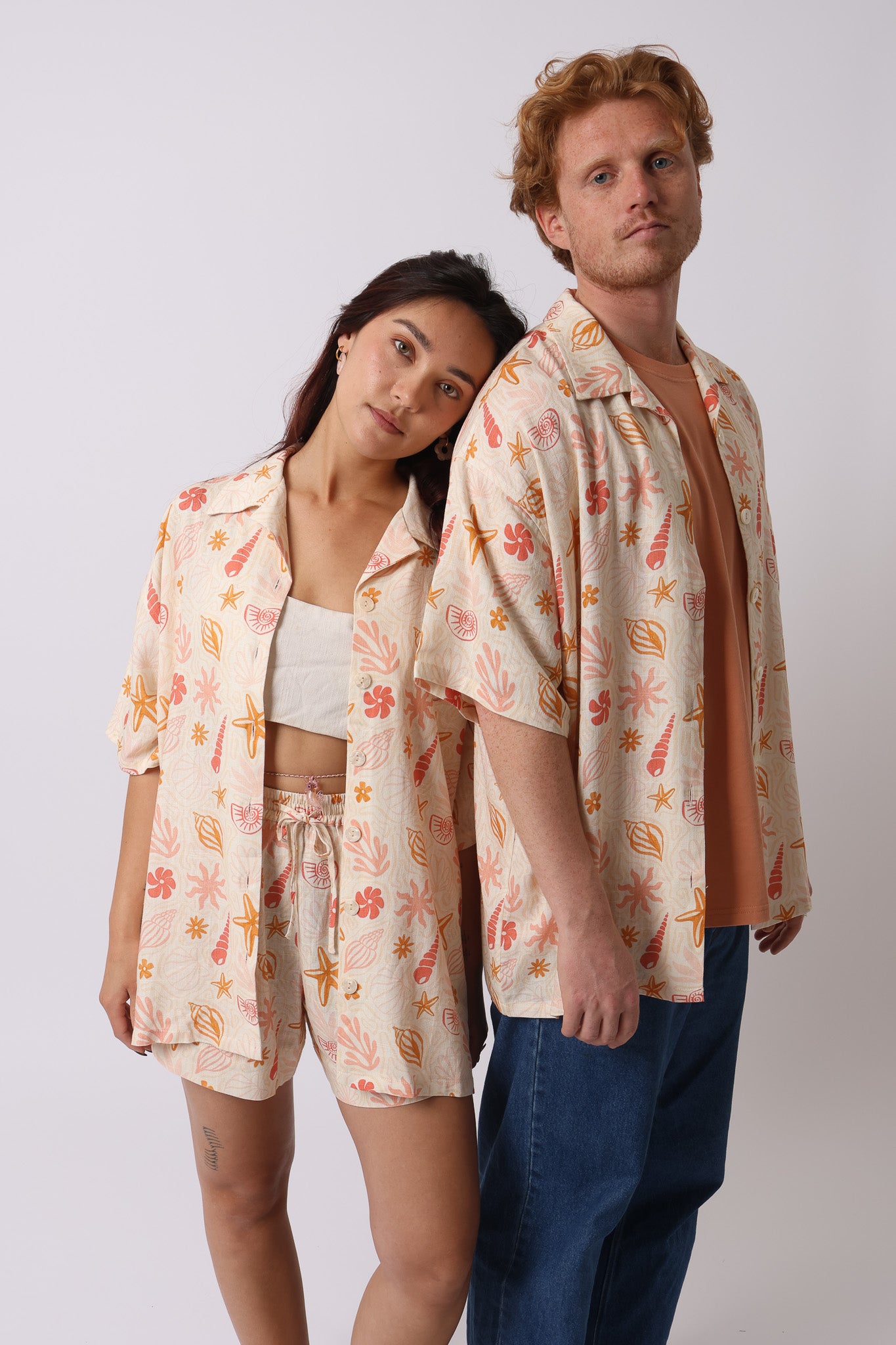 Seashell Shirt Unisex · Linen