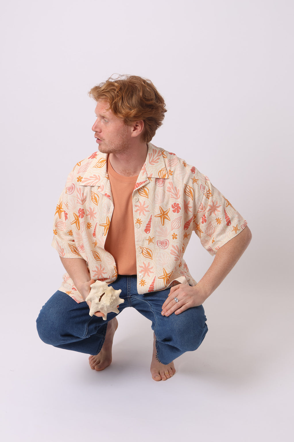 Seashell Shirt Unisex · Linen